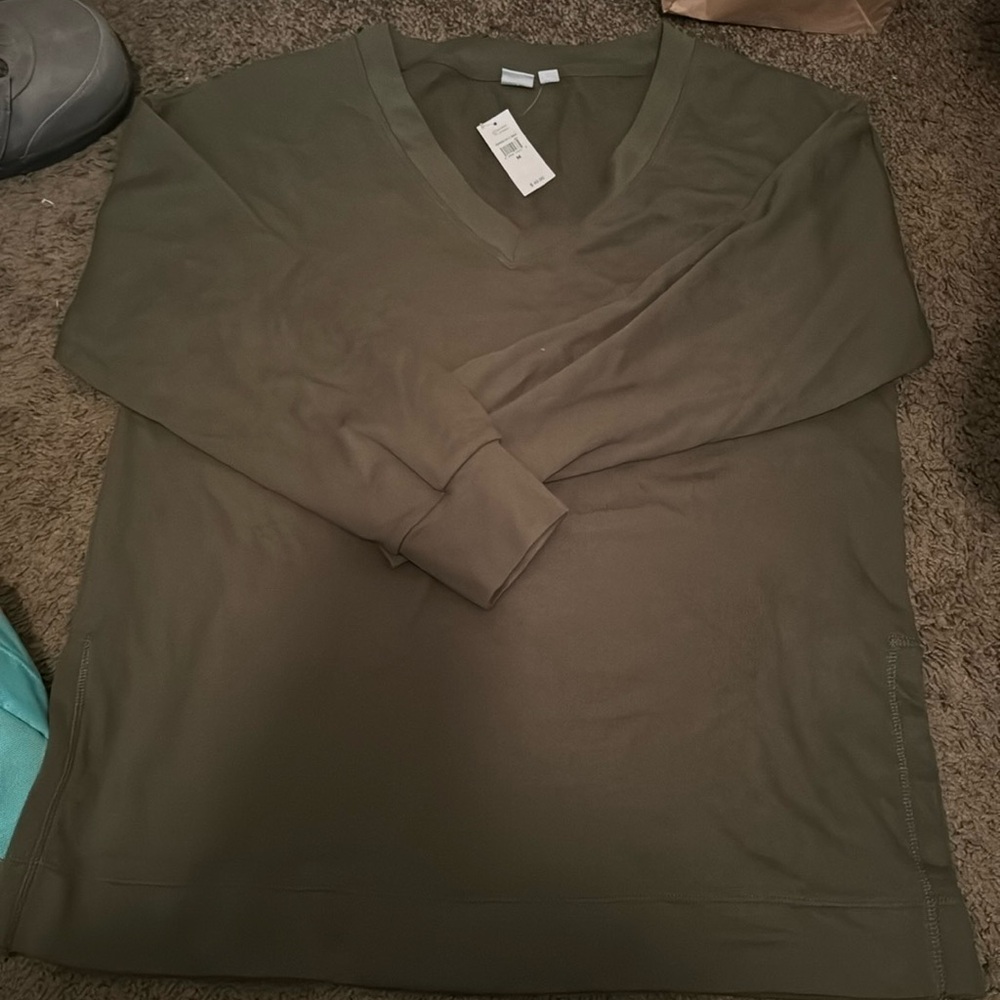 Olive green gap sweater